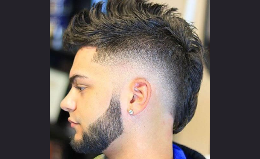 6. Fiesta Fade Mullet